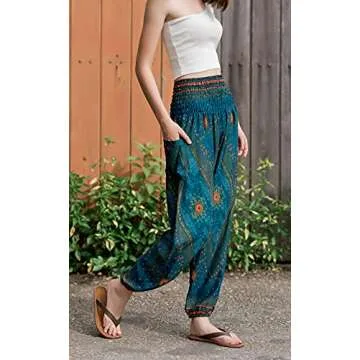 Banjamath® Women's Boho Harem Yoga Pants -Comfortable Style