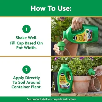 Miracle-Gro Plant Food Fertilizer Instantly Feeds Live Plants