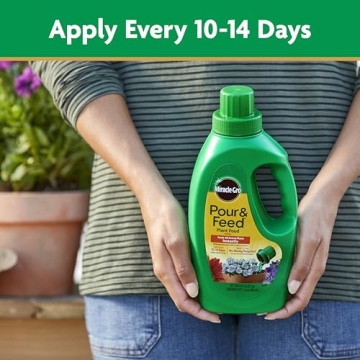 Miracle-Gro Plant Food Fertilizer Instantly Feeds Live Plants