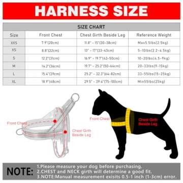 Plutus Pet Adjustable No Pull Dog Harness for All Dogs