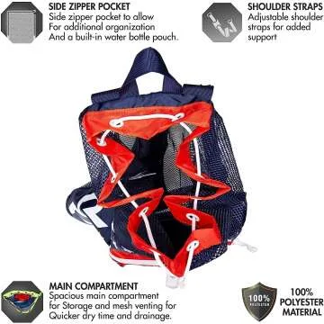 TYR Big Mesh Mummy Backpack for Active Lifestyles