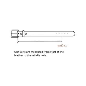 Polo Belt handmade Premium Leather Belt (Orange/White/Blue, 34)