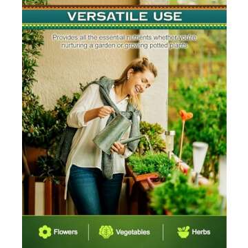 FoxFarm - Big Bloom Plant Food, Liquid Fertilizer Concentrate for Flowers, Fruits, and Vegetables, All Purpose Plant Fertilizer for Indoor & Outdoor Potted Plants, NPK 0.01-0.03-0.7 (Quart)