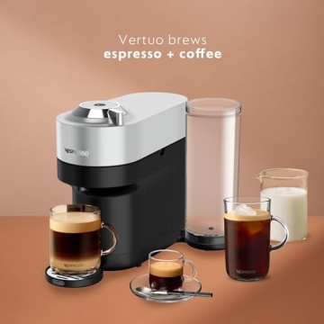 Nespresso Vertuo Pop+ Deluxe Coffee Maker with Frother