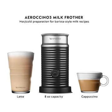 Nespresso Vertuo Pop+ Deluxe Coffee Maker with Frother