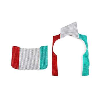 JONKOKO 100% Real Carbon Fiber Center Console Gear Shift Panel for Alfa Romeo Giulia 2017-2019 Left ...