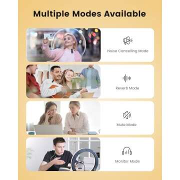 SOWINK Wireless Lavalier Microphone for iPhone Video Recording: Clip On Microphone with Noise Canceling, Mini Lapel Mic with Charge Case 48H Lasting, 120FT Transmission, for Vlogging, YouTube, Tiktok