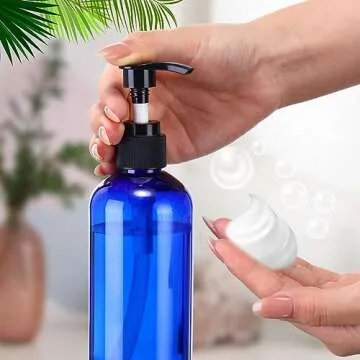 48 Clear Refillable Pump Bottles for Shampoo & Conditioner