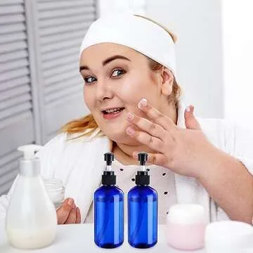 48 Clear Refillable Pump Bottles for Shampoo & Conditioner