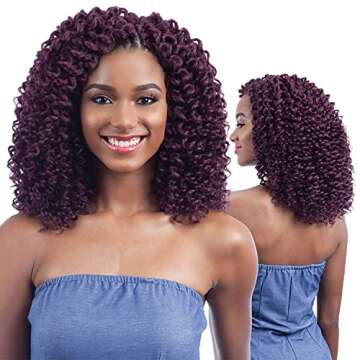 FreeTress 2X Wand Curl Braid Soft Baby Curl - Style Easily