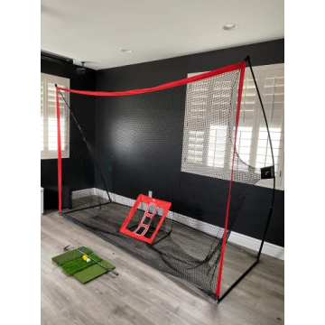 WhiteFang Golf Net Bundle for Indoor Outdoor Practice