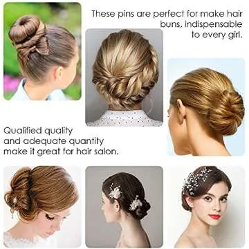 IKOCO U Shaped Hair Pins - Durable and Stylish Hair Accessories