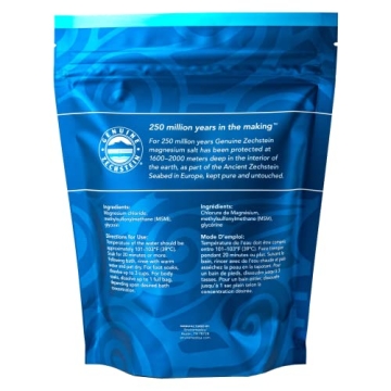 Relaxing Magnesium Bath Flakes Ultra - Pure Epsom Alternative