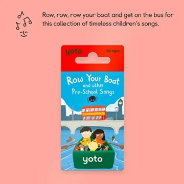 Yoto Row Your Boat Kids Musical Card for Fun Learning