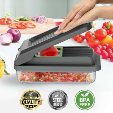 Mueller Vegetable Chopper for Quick Meal Preparation