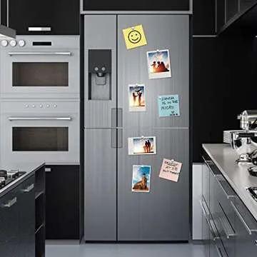 RHINOCATS Fridge Magnets - Strong Tiny Round Magnets for Crafts, 100 Pack