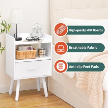 Stylish Yoobure Night Stand with Ample Storage Space