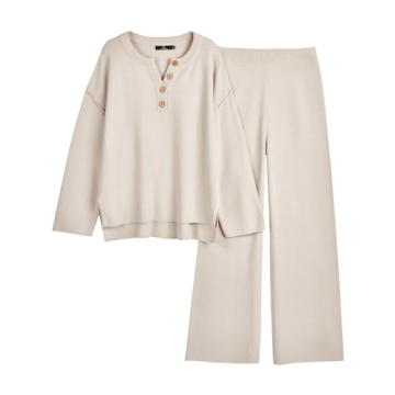 LILLUSORY Women’s Cozy 2 Piece Lounge Set Fall 2024