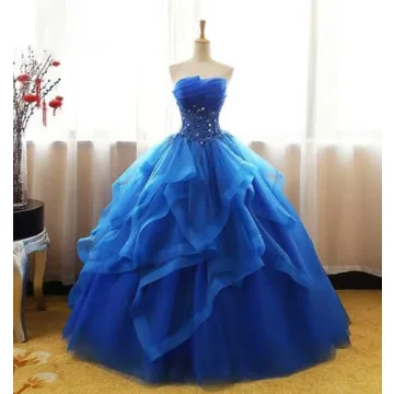 Elegant Fair Lady Lace Tulle Prom Dress for All Sizes