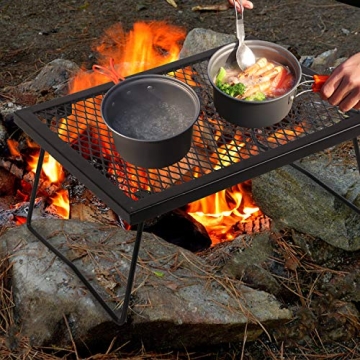 Durable Portable Campfire Grill for Outdoor Cooking Adventures
