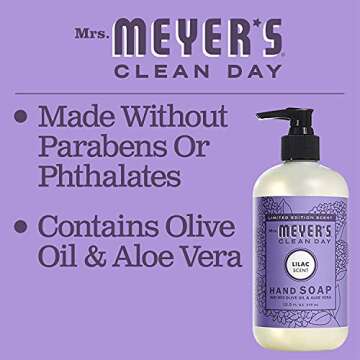 MRS. MEYER'S CLEAN DAY Limited Edition Scent Kitchen Basics Set (Lilac)