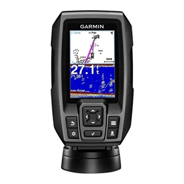 Renewed Garmin Striker 4 GPS Fish Finder with CLEARVÜ Sonar - Ultimate Fishing Companion
