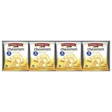 Pepperidge Farm Chessmen Butter Cookies Multipack - 8 Packs of Buttery Delights