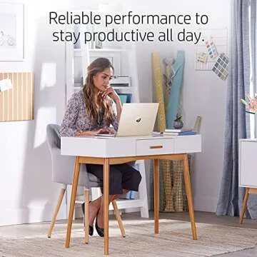 Epson EcoTank ET-28 Series Wireless Color All-in-One Cartridge-Free Supertank Printer with Scan and Copy, The Ideal Basic Home Printer, Mobile Printing, LCD Display, Voice-Activated, White