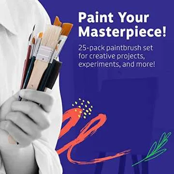 Artlicious Foam Brush Set for Any Creative Project