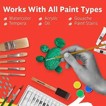 Artlicious Foam Brush Set for Any Creative Project