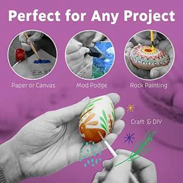 Artlicious Foam Brush Set for Any Creative Project