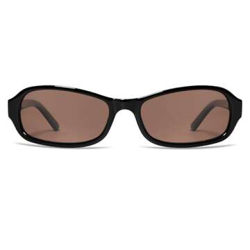 VANLINKER Retro Rectangle Polarized Sunglasses for All