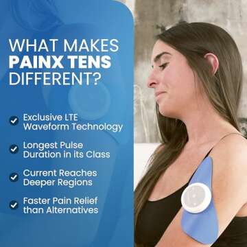 Rechargeable Wireless TENS Unit for Pain Relief