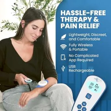 Rechargeable Wireless TENS Unit for Pain Relief