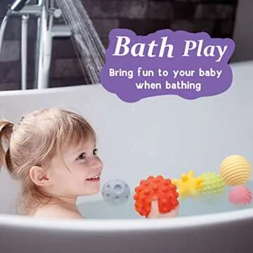 Montessori Toys for Babies,Soft Stacking Building Blocks Rings Balls Sets,3 in 1 Baby Toys Bundle,Sensory Toys for 6-12 Months, Soft Teething Toys for Babies,Baby Toys Gifts for Boy Girl