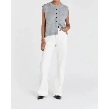 Cioatin Summer Knit Sweater Vest 2024 for Women