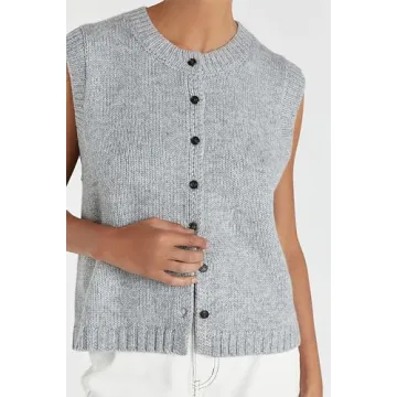 Cioatin Summer Knit Sweater Vest 2024 for Women