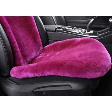 OGLAND Premium Sheepskin Car Seat Covers - Comfort & Style