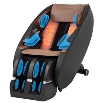 FDW Shiatsu Full Body Zero Gravity Massage Chair with Heat and Foot Roller