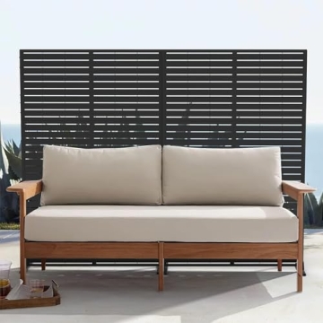 PexFix 76" x 47" Metal Privacy Screen for Outdoor Use