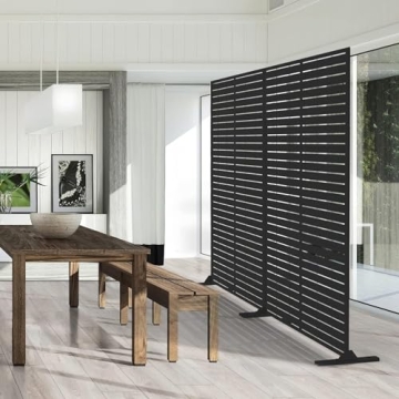 PexFix 76" x 47" Metal Privacy Screen for Outdoor Use