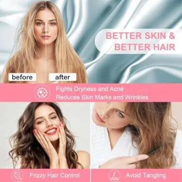 Luxurious Mulberry Silk Pillowcases with Hidden Zipper