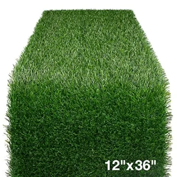XLX TURF Artificial Grass Table Runner 12x36 Inch