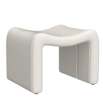 VANOMi Small Footstool Ottoman - Stylish & Multi-Functional