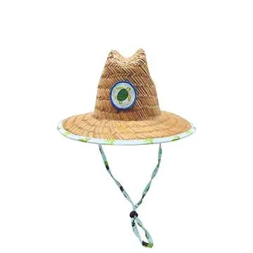 Matisaurus Sea Turtle Baby Lifeguard Hat for Sun Safety