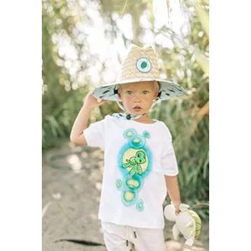 Matisaurus Sea Turtle Baby Lifeguard Hat for Sun Safety