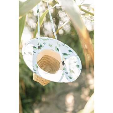 Matisaurus Sea Turtle Baby Lifeguard Hat for Sun Safety