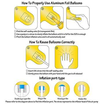 40 inch Gold Number Balloons - Perfect for Celebrations