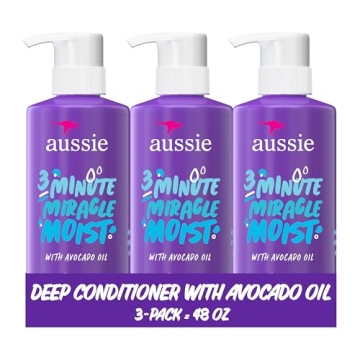 Aussie 3 Minute Miracle Moist Deep Conditioner Triple Pack