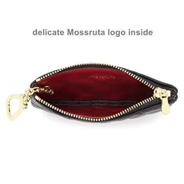 Mossruta Premium Leather Mini Coin Purse for Everyone
